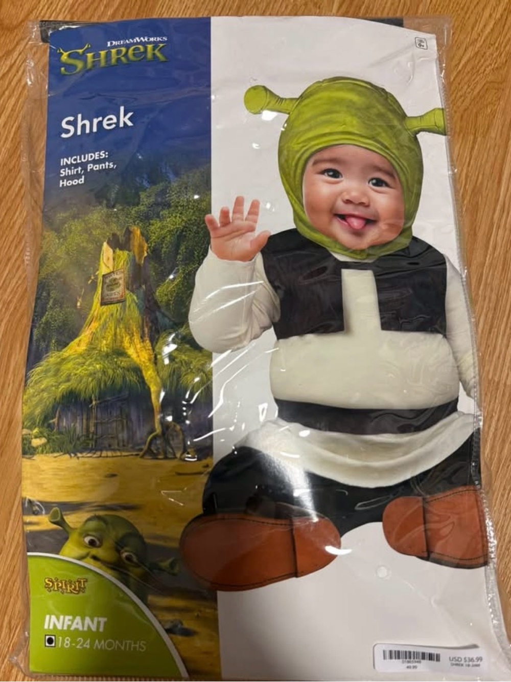 Baby Shrek Halloween Costume